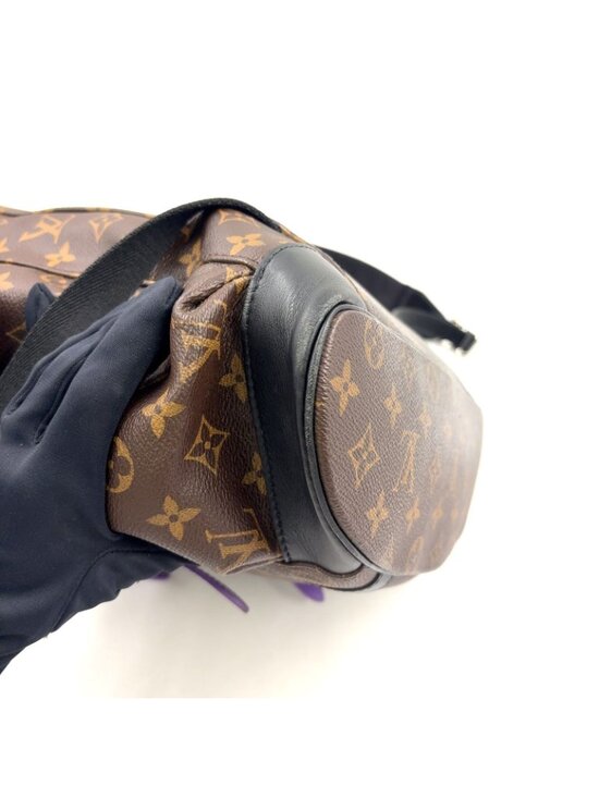 Louis Vuitton Christopher PM Monogram Macassar Leather Purple Brown Black main image 9